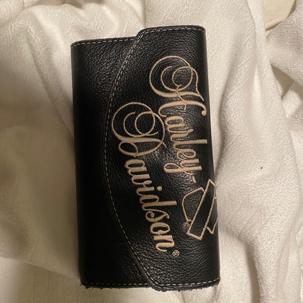 Harley Davidson leather wallet